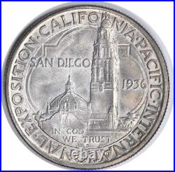 San Diego Commemorative Half Dollar 1936-D/D FS-501 Choice BU Uncertified #322