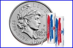 Semiquincentennial Half Dollar 2026 Rolls 26QRA- Enduring Liberty