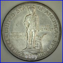 Silver 1925 Lexington-Concord Sesquicentennial Commemorative Half Dollar UNC