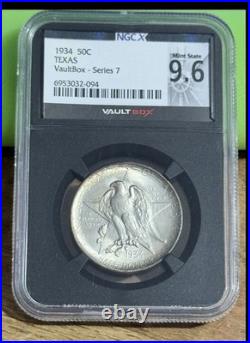 Texas Commemorative Silver Half Dollar 1934 MS66 NGC
