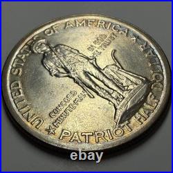 US 1925 Lexington Concord Sesquicentennial Silver Half Dollar