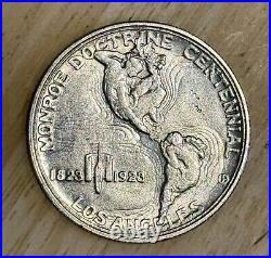 Uncirculated 1923-S Monroe Commemorative Half Dollar Estate Sale Item# 245-A1